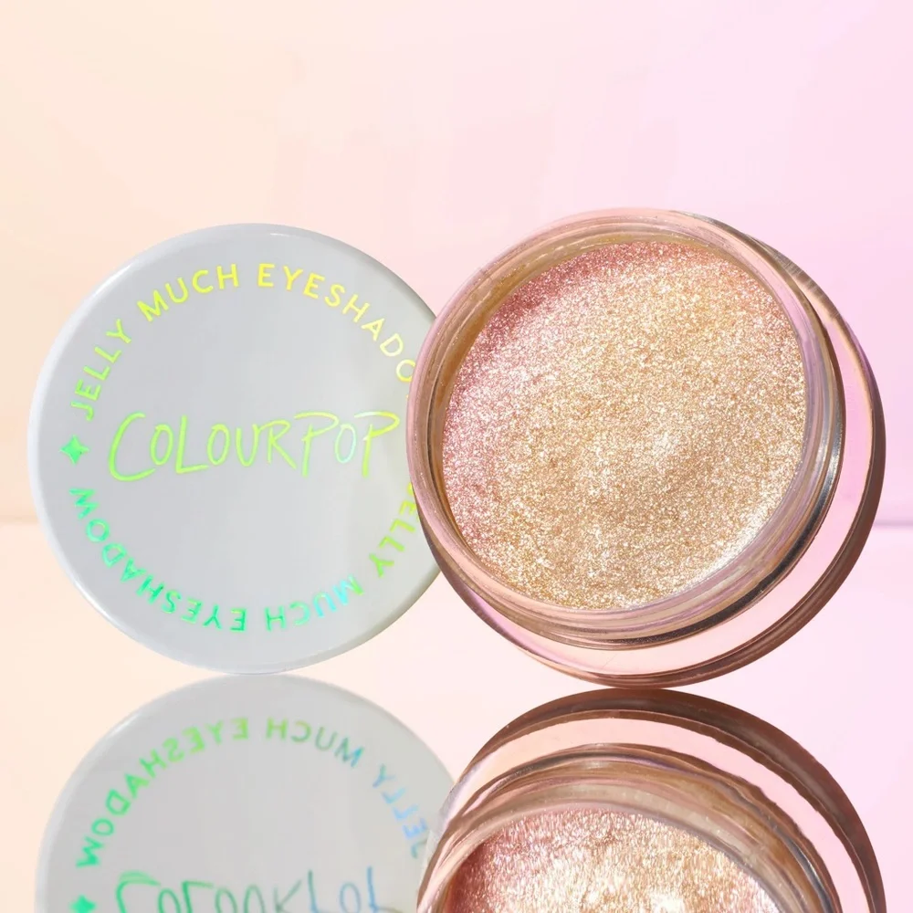 COLOURPOP Jelly Much Gel Eyeshadow Field of Fairies Gold Sparkle NEW IN BOX